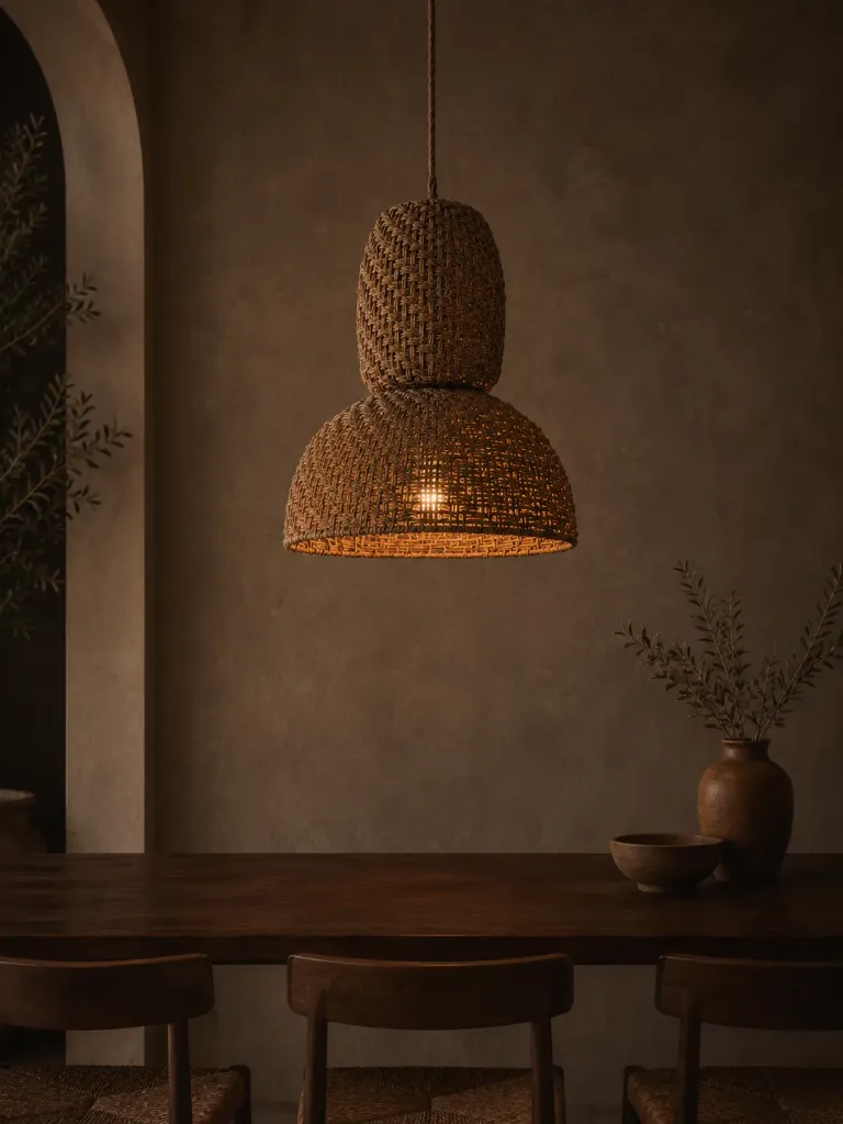 [HL-RT-MD] Root Hanging Lamp - Earth - House Of Thallo