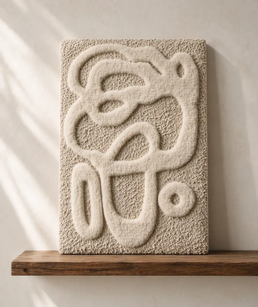 [WA-CB-S] Celestial Bloom - Wool Art - House Of Thallo (S - 60 x 90)