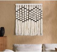 [WH-TR-S] Triangle Roots - Wool Hanging  - House Of Thallo